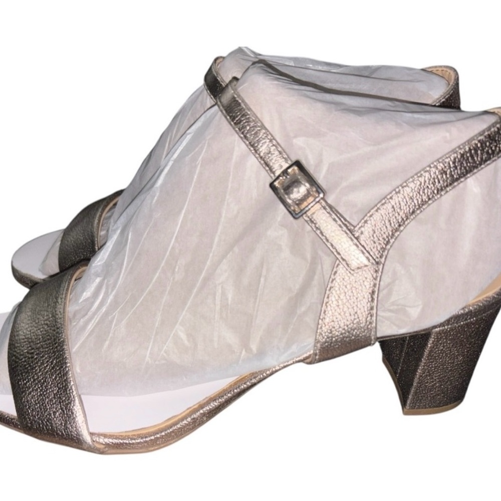 Elegant Metallic Women's Heels